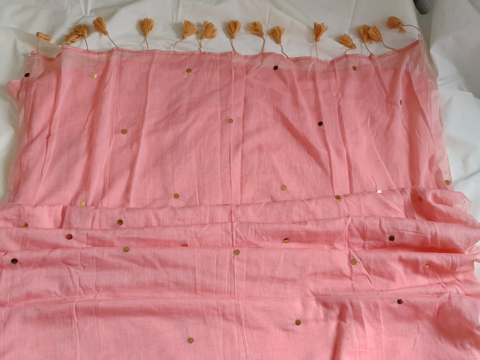 Rashmika Pure Mul Cotton Saree